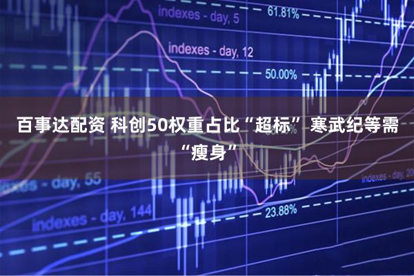 百事达配资 科创50权重占比“超标” 寒武纪等需“瘦身”